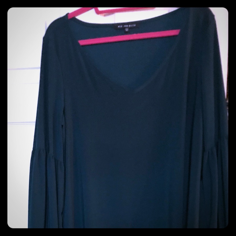 Swing dress green